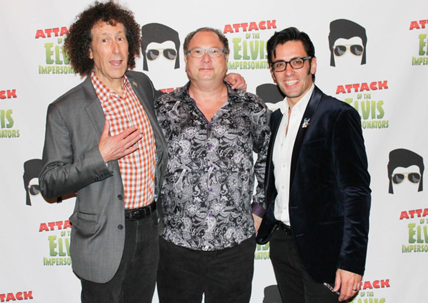 Photo Flash: The King is Back! Inside the Opening of ATTACK OF THE ELVIS IMPERSONATORS  Image