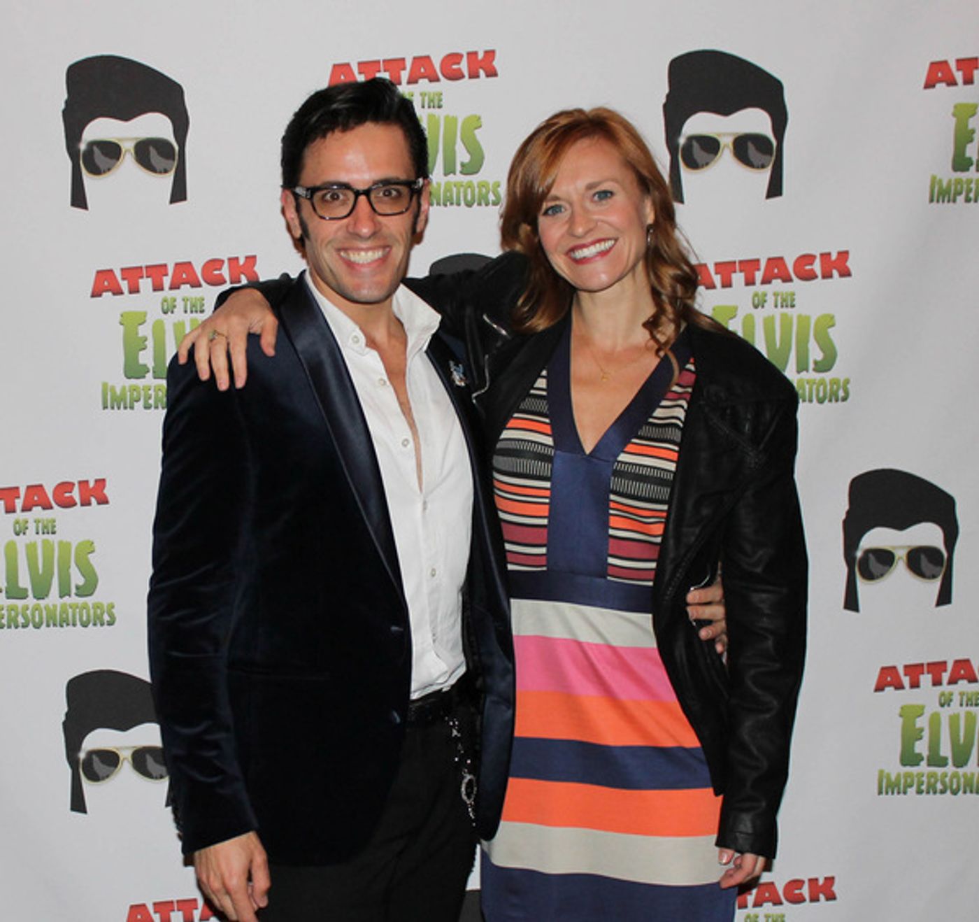 Photo Flash: The King is Back! Inside the Opening of ATTACK OF THE ELVIS IMPERSONATORS  Image