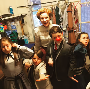 Mary Poppins (Paper Mill Playhouse): @missjillysue #sip with Madi Shaer, Maddox Padgett, Jon Michael Pitera, and Abbie Grace Levi Four of the best people I know! @officialbroadwayworld #papermillplayhouse #marypoppins @ BroadwayWorld Mary Poppins (Paper Mill Playhouse): @missjillysue #sip with Madi Shaer, Maddox Padge Photo