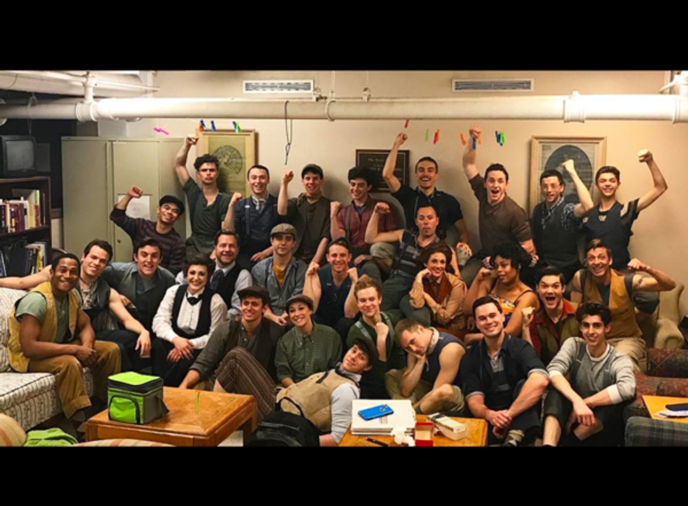 Photo Flash: SUNSET BOULEVARD Prepares to Drive Off Into the Sunset, and More Saturday Intermission Pics!  Image