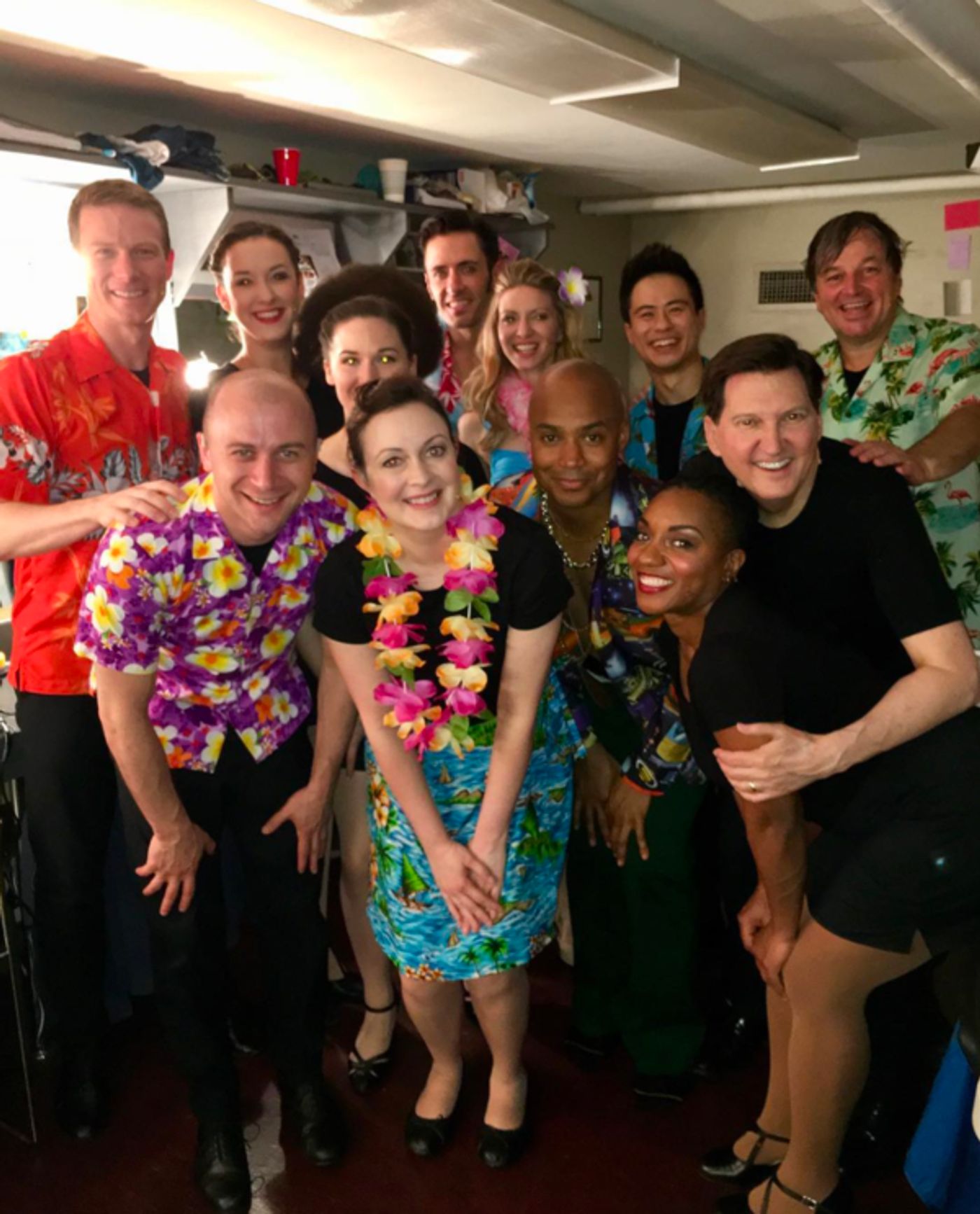 Photo Flash: SUNSET BOULEVARD Prepares to Drive Off Into the Sunset, and More Saturday Intermission Pics!  Image