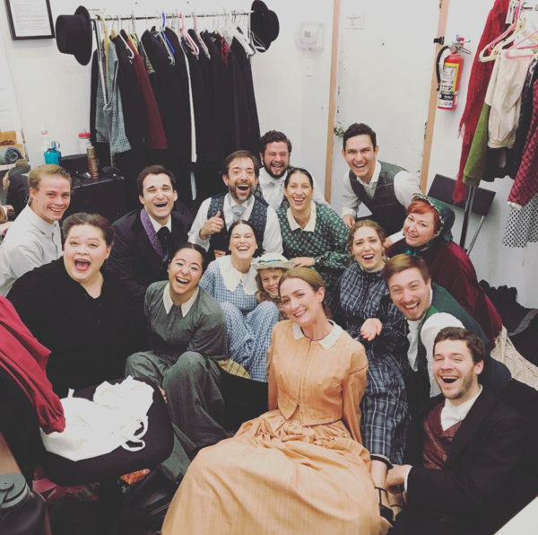Photos: SUNSET BOULEVARD Prepares to Drive Off Into the Sunset, and More Saturday Intermission Pics! — photo 6 of 10
