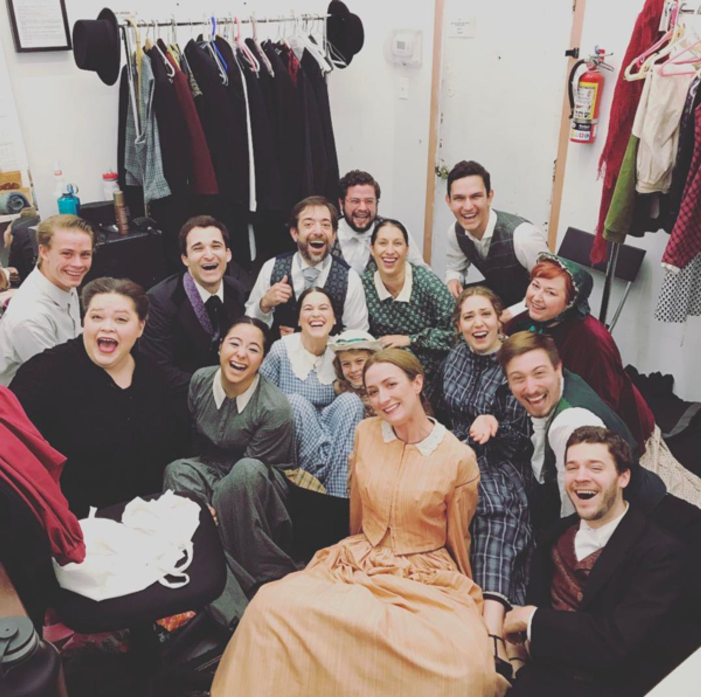 Photo Flash: SUNSET BOULEVARD Prepares to Drive Off Into the Sunset, and More Saturday Intermission Pics!  Image