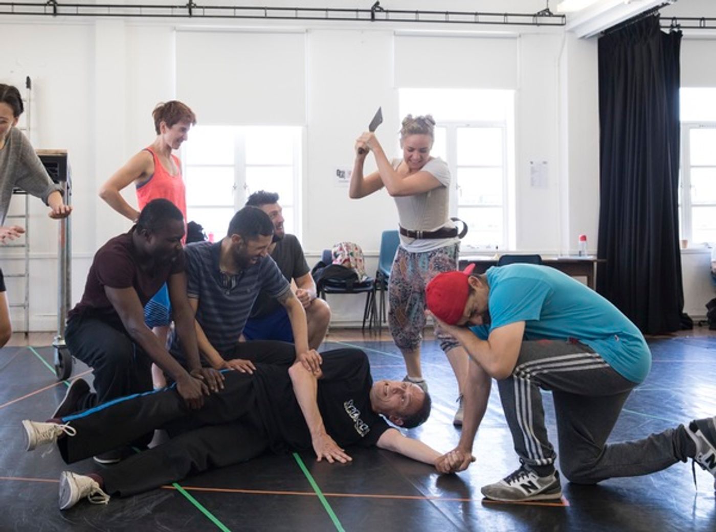 Photo Flash: Inside Rehearsal for A TALE OF TWO CITIES at Regent's Park Open Air Theatre  Image