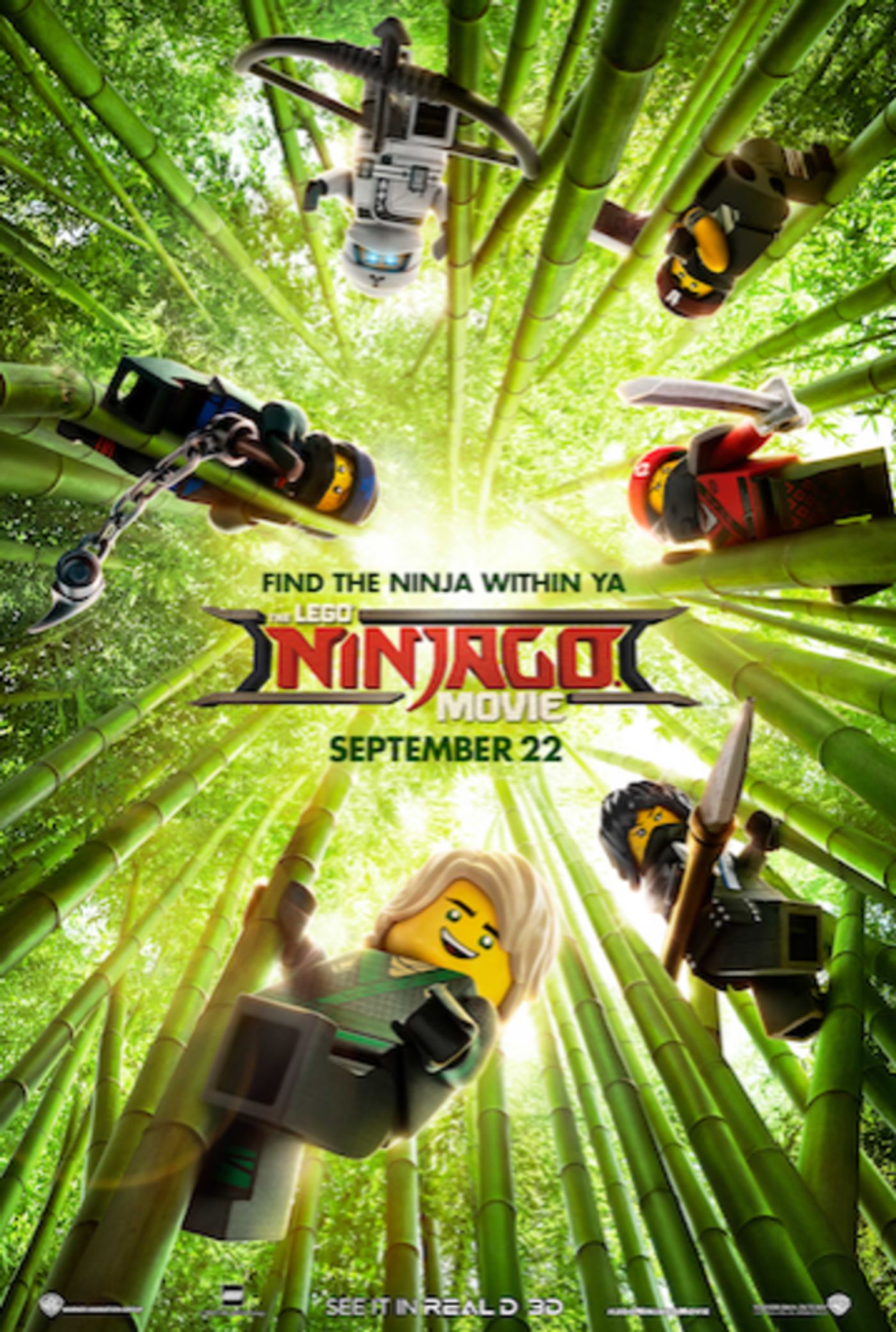Photo Flash: First Look - New Poster Art for The LEGO NINJAGO Movie!  Image