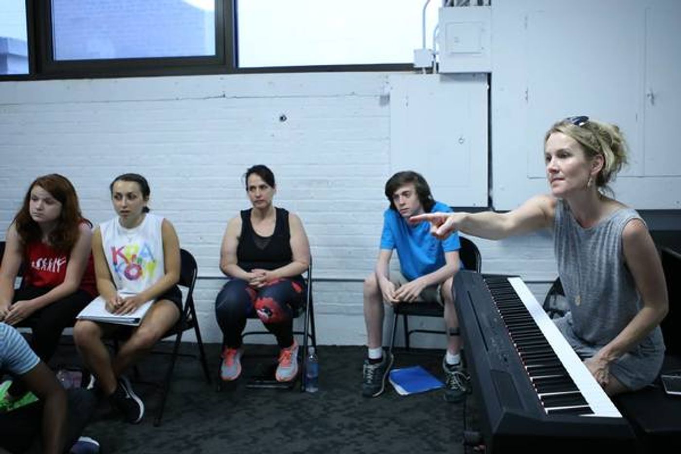 Photo Flash: Jenn Colella and More Mentor Students on Broadway Dreams' #ComeTogether Summer Intensive Tour  Image
