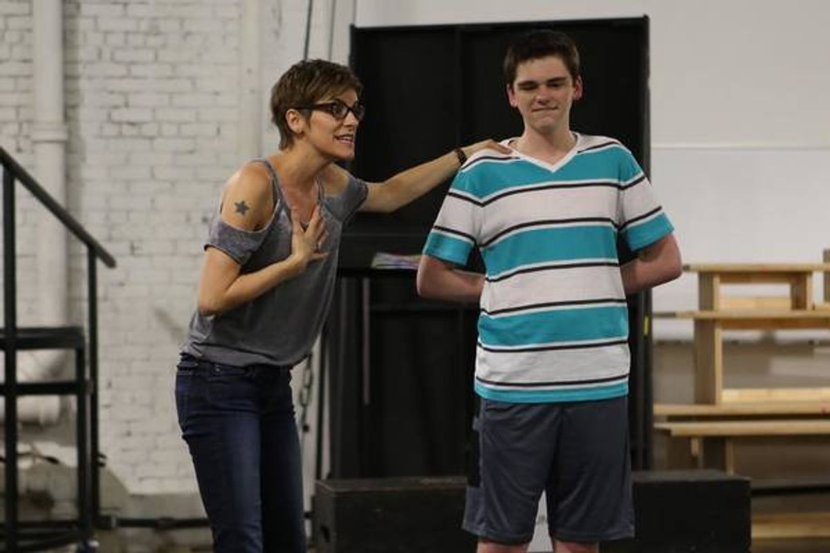 Jenn Colella at Jenn Colella and More Mentor Students on Broadway Dreams' #ComeTogether Summer Intensive Tour