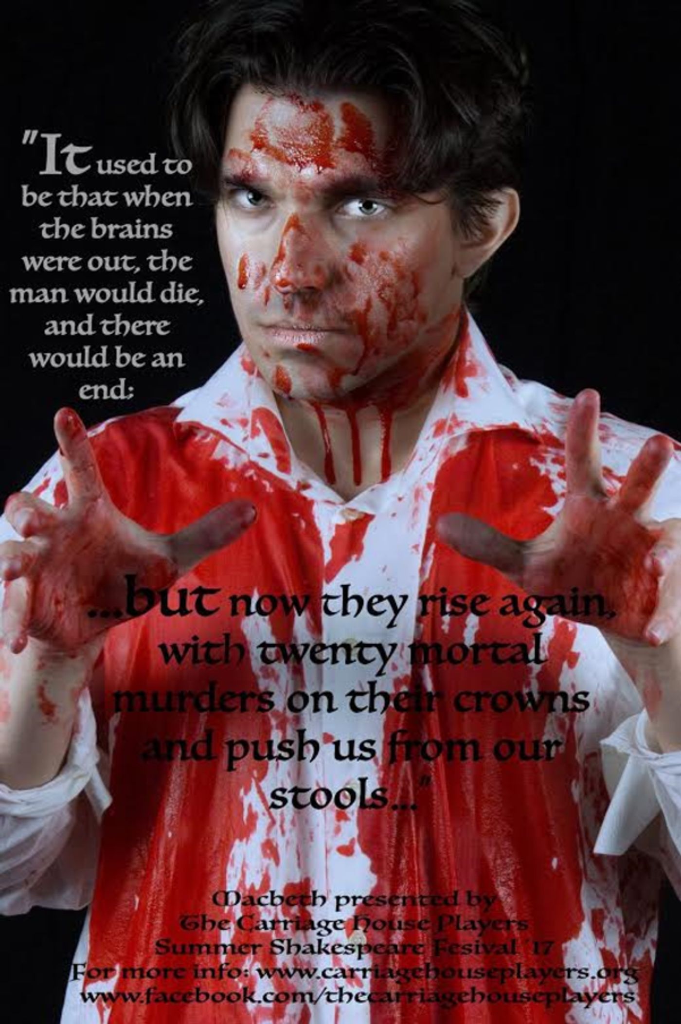 Photo Flash: Sneak Peek - The Carriage House Players to Present Shakespeare's MACBETH  Image