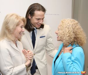 Daryl Roth, Jordan Roth and Carole King Photo