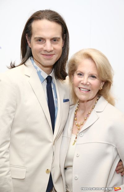 Jordan Roth and Daryl Roth Photo