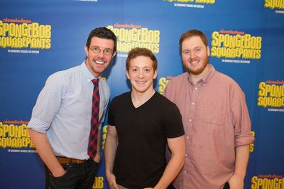 Gavin lee, Ethan Slater, Danny Skinner Photo