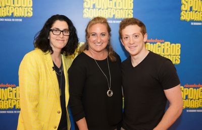 Tina Landau, Cyma Zarghami, Ethan Slater Photo