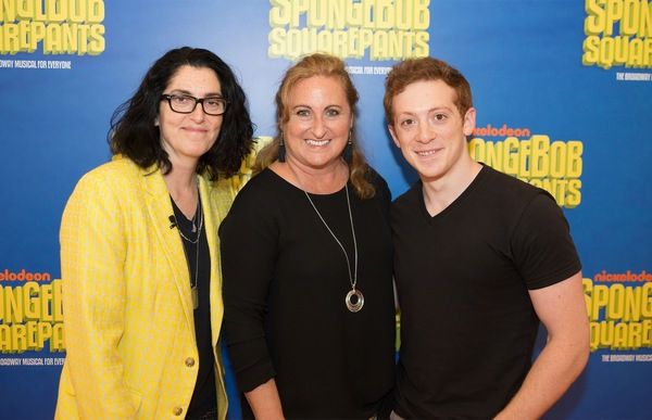 Tina Landau, Cyma Zarghami, Ethan Slater Photo