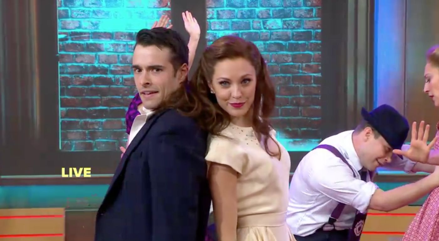 DVR Alert: Broadway's BANDSTAND Swings and Sings on GOOD MORNING AMERICA Today  Image