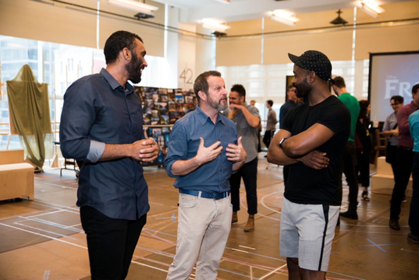 BREAKING: It's Coronation Day! See Photos from FROZEN's First Day of Rehearsal!  Image