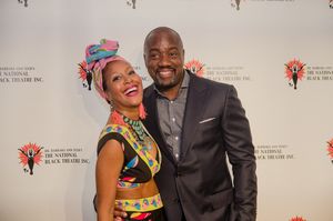 Sade Lythcott and Malik Yoba @ BroadwayWorld Sade Lythcott and Malik Yoba Photo