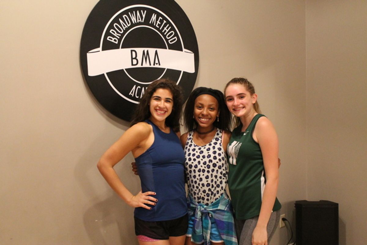 Madison Lemone, Paris Looney, Sheridan Mullins at 