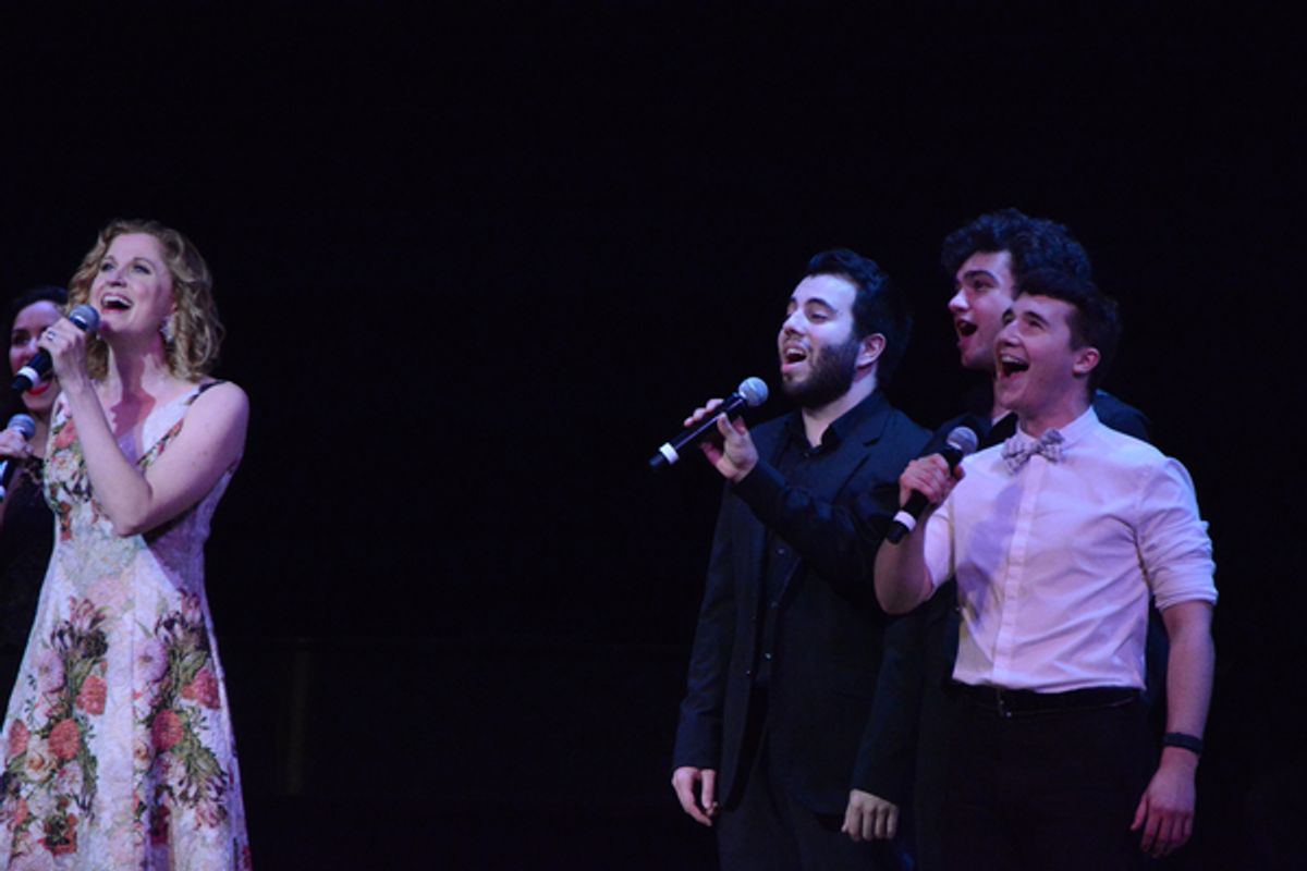 Christiane Noll with Pedro Coppeti, Matt Weinstein and Ashton Michael Corey at 