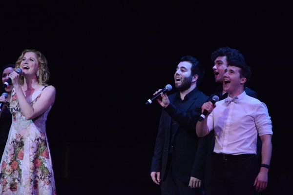 Christiane Noll with Pedro Coppeti, Matt Weinstein and Ashton Michael Corey Photo