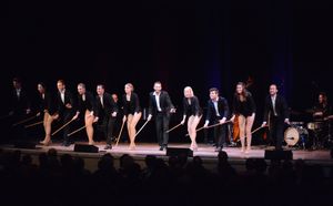 Danny Garder (Choreographer) and the PUTTIN' ON THE RITZ Gang-Sean Bell, Allegra Bennett, Sarah Fagan, Kim McClay, Jake Primmeran, Tiffany Rudi, Joseph Sammour, John Scacchetti, Kelly Sheehan and Michael Verre @ BroadwayWorld Danny Garder (Choreographer) and the PUTTIN' ON THE RITZ Gang-Sean Bell, Allegra Benn Photo