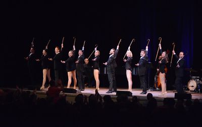 Danny Garder (Choreographer) and the PUTTIN' ON THE RITZ Gang-Sean Bell, Allegra Benn Photo