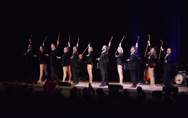 Danny Garder (Choreographer) and the PUTTIN' ON THE RITZ Gang-Sean Bell, Allegra Benn Photo