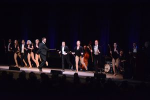 Danny Garder (Choreographer) and the PUTTIN' ON THE RITZ Gang-Sean Bell, Allegra Benn Photo