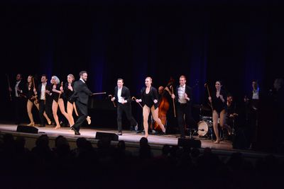 Danny Garder (Choreographer) and the PUTTIN' ON THE RITZ Gang-Sean Bell, Allegra Benn Photo