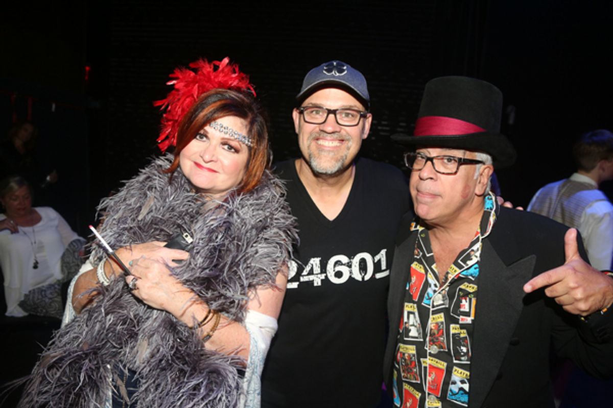 Faith Prince, and Richard Jay-Alexander at 