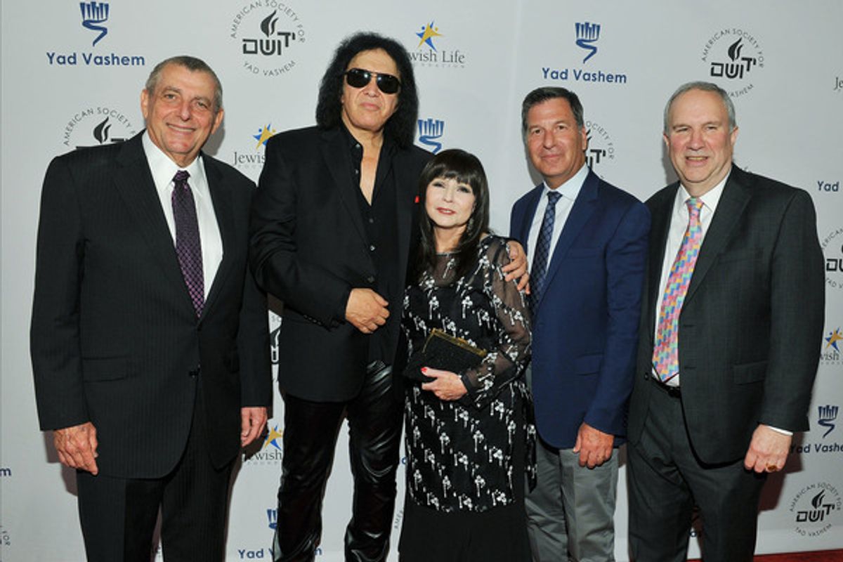 Leonard Wilf, Gene Simmons, Rita Spiegel, Gary Foster Ron Meier at 