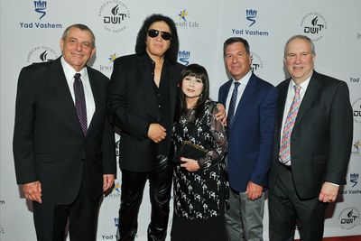 Leonard Wilf, Gene Simmons, Rita Spiegel, Gary Foster Ron Meier Photo