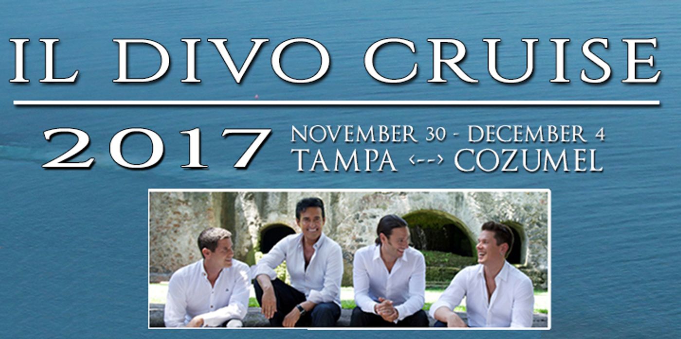 Interview: Il Divo's David Miller Gets Ready to Hit High Notes on the High Seas  Image