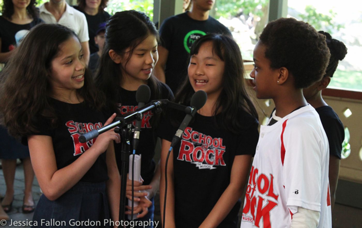 Photo Coverage: Andrew Lloyd Webber Casts Unite to Sing for Hope! Photo Coverage: Andrew Lloyd Webber Casts Unite to Sing for Hope! Image