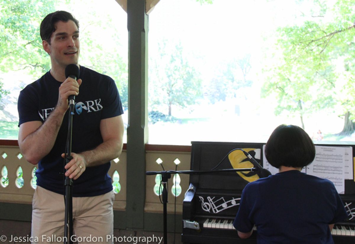 Paul A. Schaefer at Andrew Lloyd Webber Casts Unite to Sing for Hope!