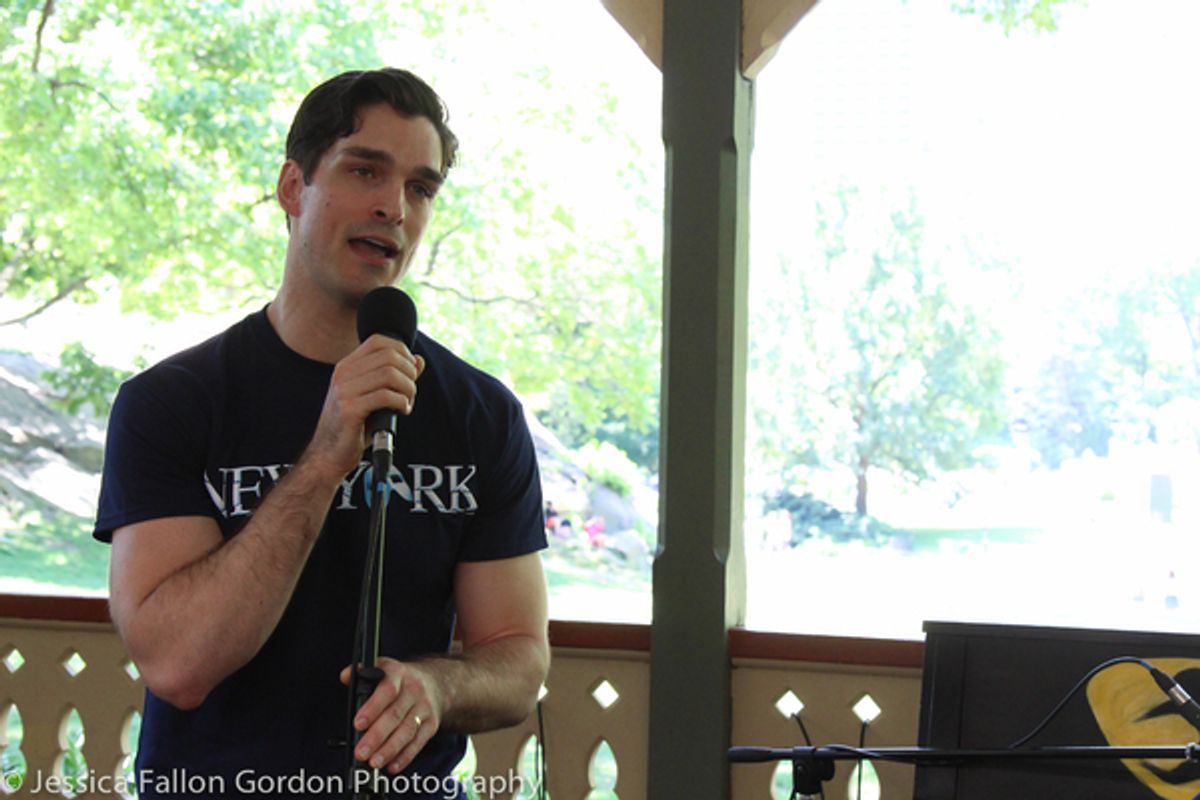 Paul A. Schaefer at Andrew Lloyd Webber Casts Unite to Sing for Hope!