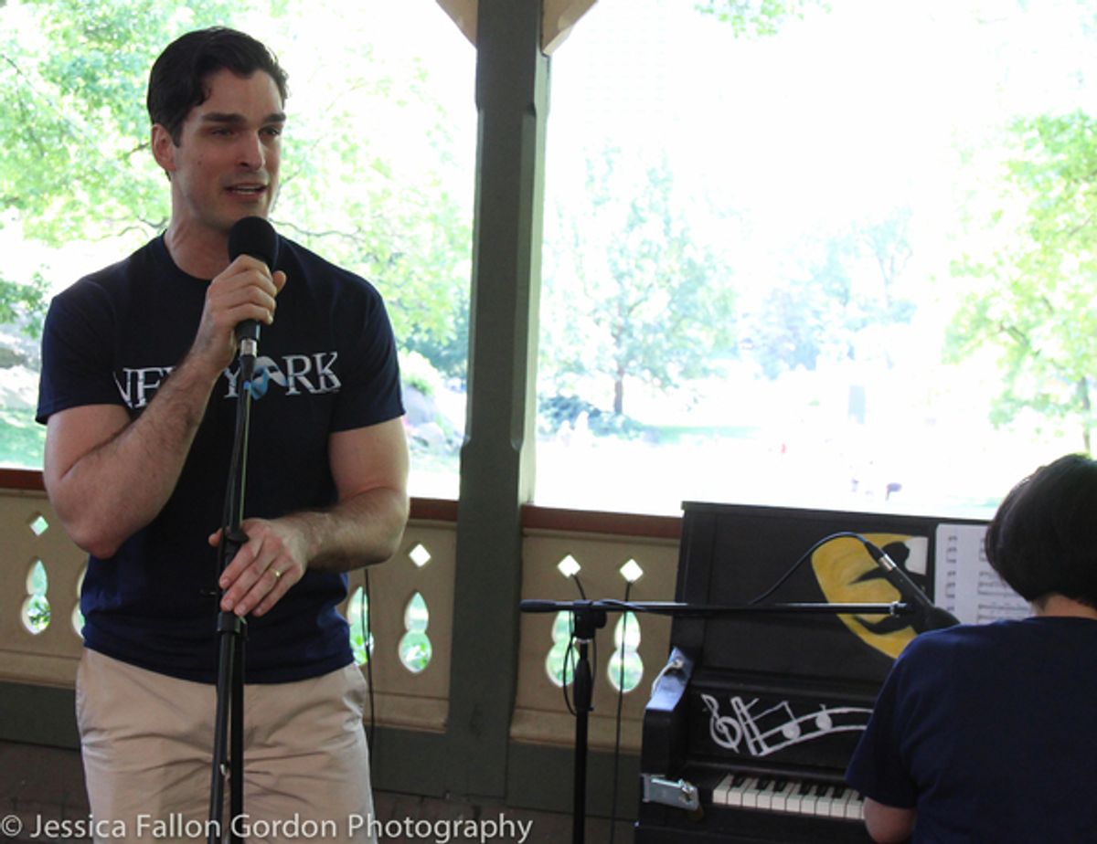 Paul A. Schaefer at Andrew Lloyd Webber Casts Unite to Sing for Hope!