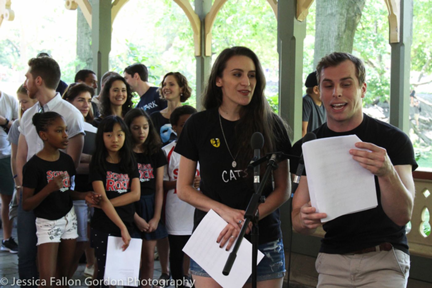 Photo Coverage: Andrew Lloyd Webber Casts Unite to Sing for Hope! Photo Coverage: Andrew Lloyd Webber Casts Unite to Sing for Hope! Image