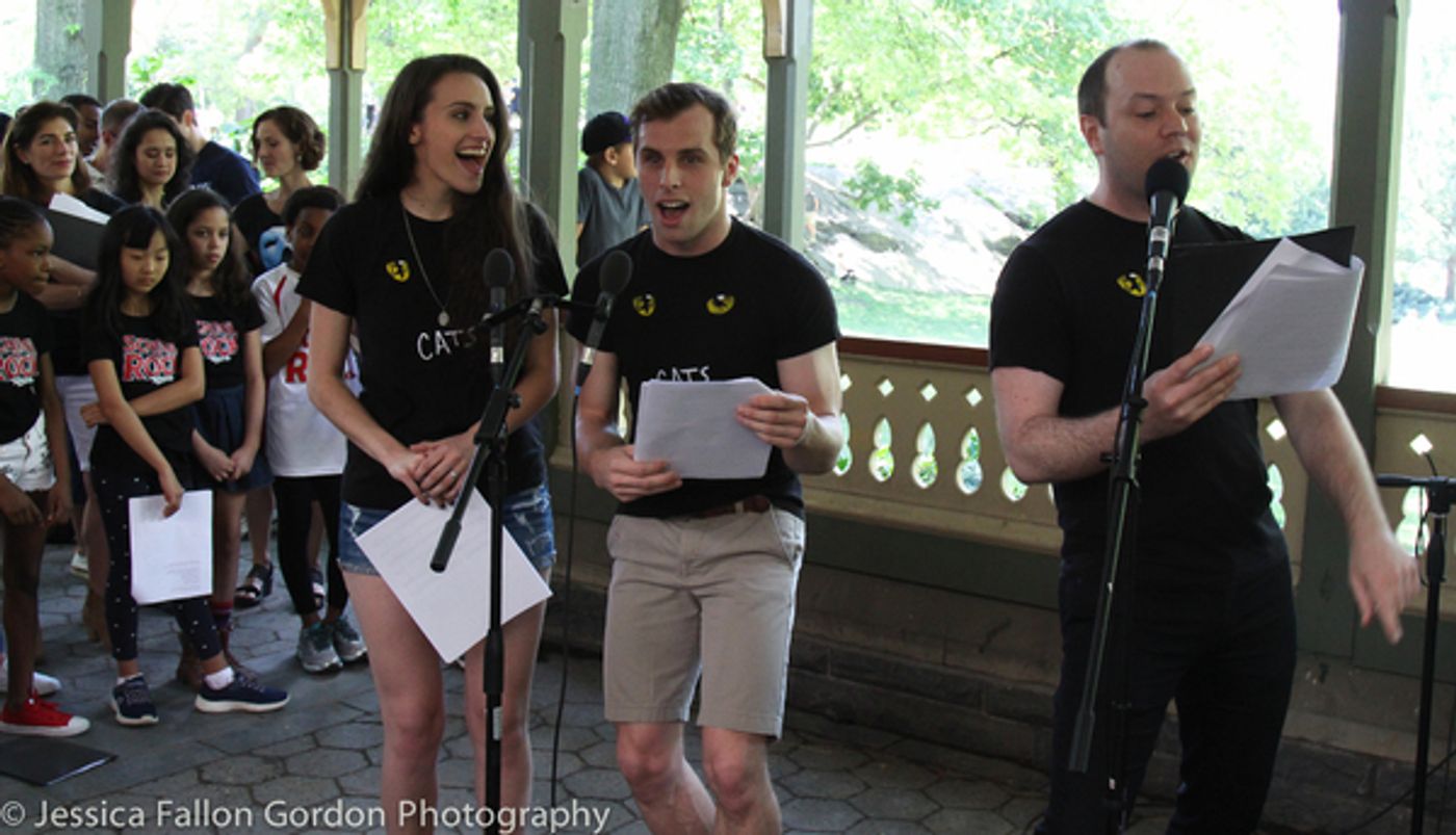 Photo Coverage: Andrew Lloyd Webber Casts Unite to Sing for Hope! Photo Coverage: Andrew Lloyd Webber Casts Unite to Sing for Hope! Image