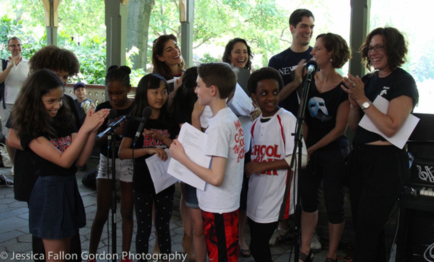 Photo Coverage: Andrew Lloyd Webber Casts Unite to Sing for Hope! Photo Coverage: Andrew Lloyd Webber Casts Unite to Sing for Hope! Image