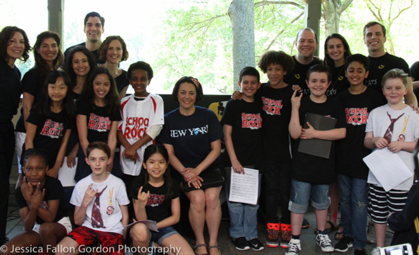 Photo Coverage: Andrew Lloyd Webber Casts Unite to Sing for Hope! Photo Coverage: Andrew Lloyd Webber Casts Unite to Sing for Hope! Image