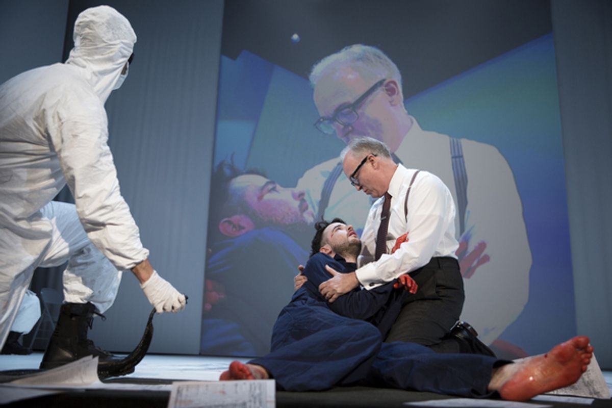 Tom Sturridge and Reed Birney at 