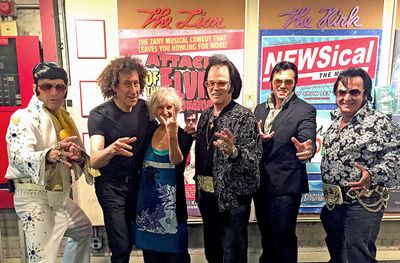 Tommy Bayiokos,  Lory Lazarus, Shulamit Lazarus, Ralph Carey, Lee Elvis, Lamar Peters Photo