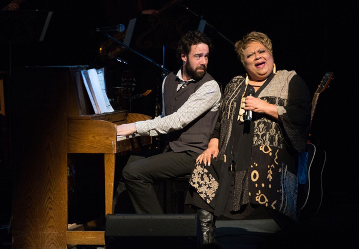 Mike Ross and Jackie Richardson at 