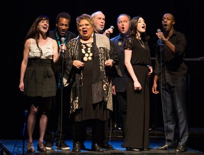 Stephanie Cadman, Jackie Richardson, Steve Hunter, Andrew Penner, Hailey Gills and Tr Photo