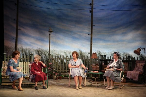 Karen Ziemba, Lynn Cohen, Angelina Fiordellisi and jill Tanner Photo