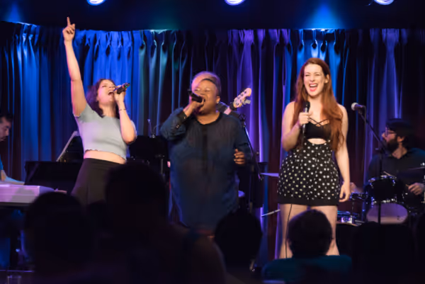 Janet Krupin, Injoy Fountain, & Gretchen Wylder Photo