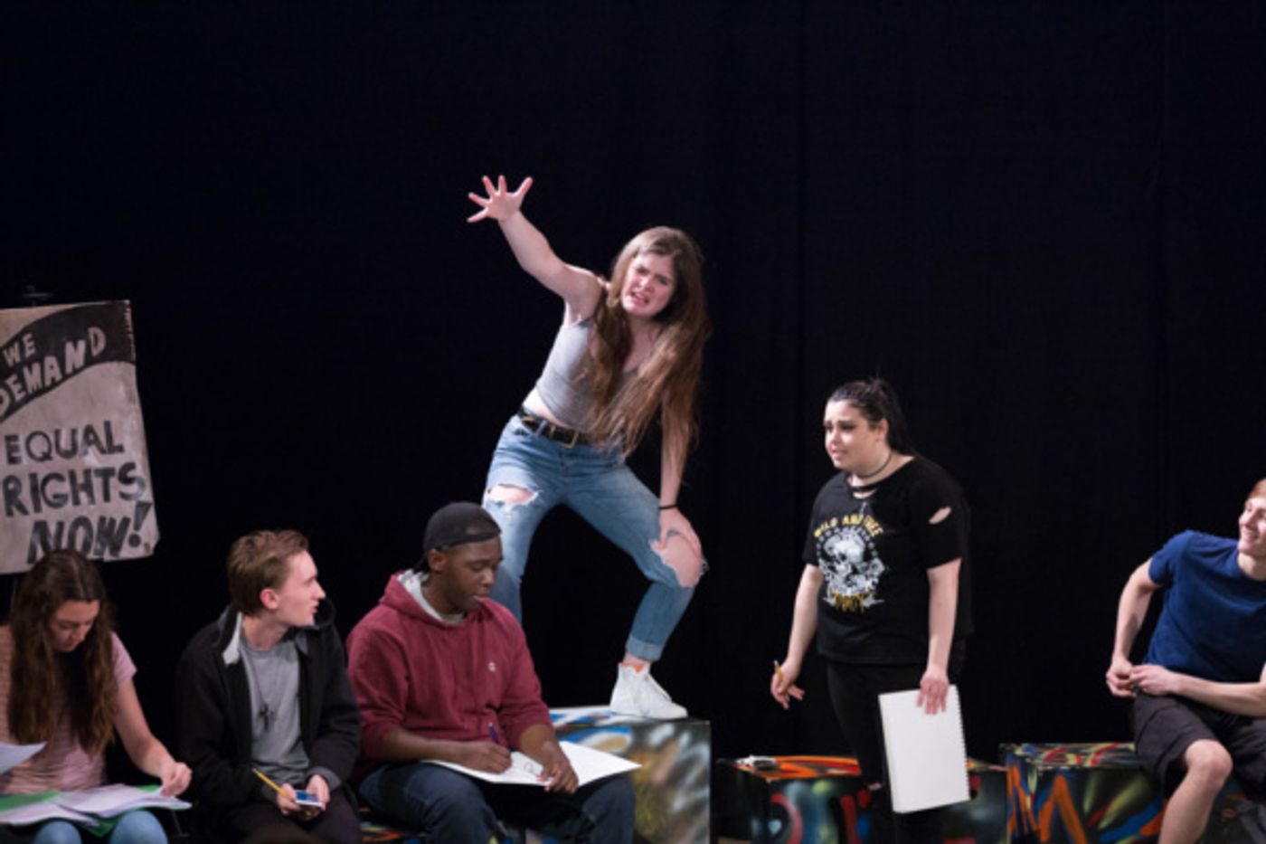 Photo Flash: Power-Packed Group of LOST ANGELS Invades Planet Connections Photo Flash: Power-Packed Group of LOST ANGELS Invades Planet Connections Image