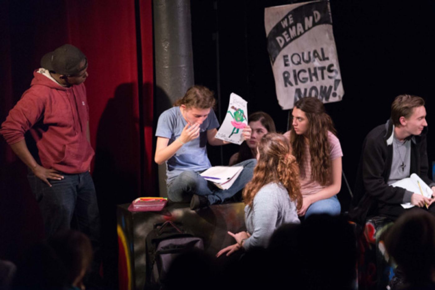 Photo Flash: Power-Packed Group of LOST ANGELS Invades Planet Connections Photo Flash: Power-Packed Group of LOST ANGELS Invades Planet Connections Image