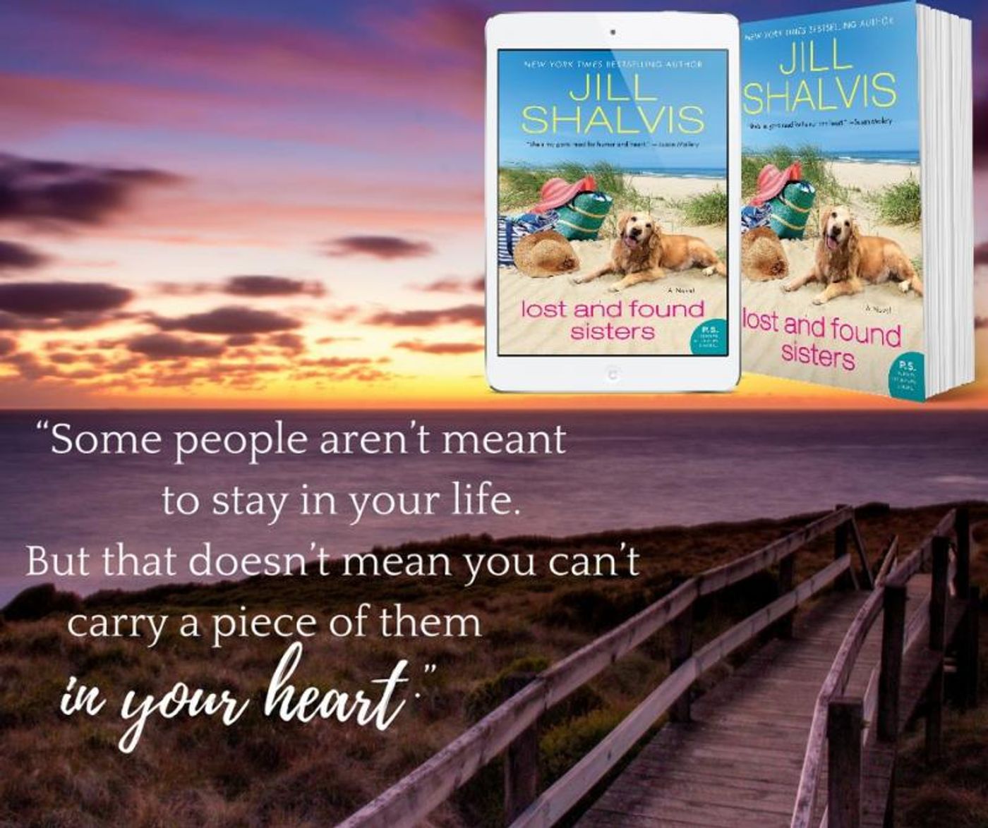 Read a Special Excerpt from LOST AND FOUND SISTERS by Jill Shalvis!  Image