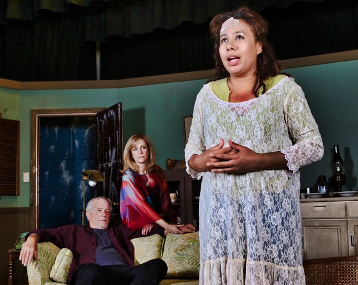 Juliana Acosta (front), Taylor Kasch, and Kathleen Bosworth at 